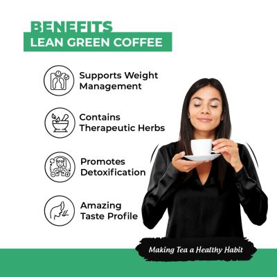 The Healthy Company: Lean Green Coffee - Cinnamon - 200gm
