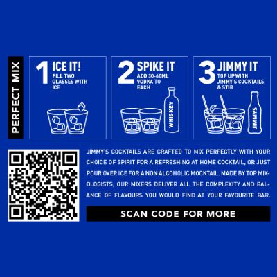 Jimmy's Cocktails: Whiskey Sour Mix - Pack Of 24