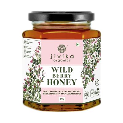 jivika naturals: Wild Berry Honey - 325gm