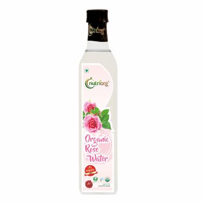 Nutriorg: Certified Organic Rose Water - 250 ml