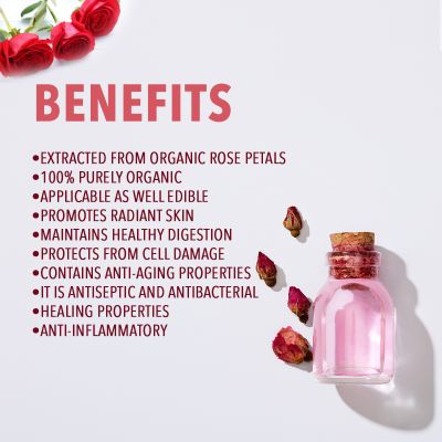 Nutriorg: Certified Organic Rose Water - 250 ml