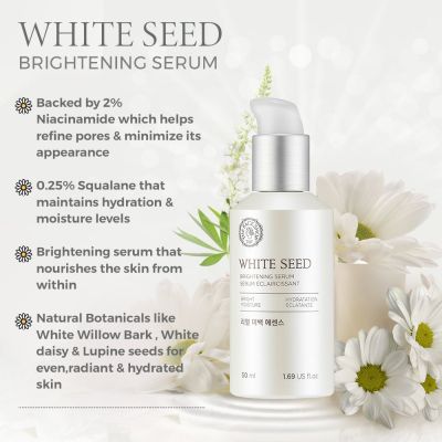 The Face Shop: White Seed Brightening Serum - 50 ml (Unisex)
