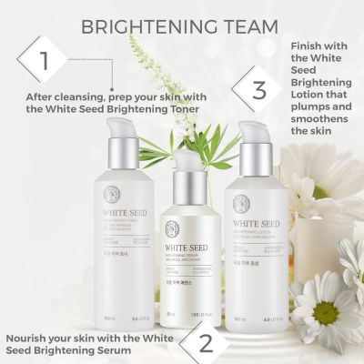 The Face Shop: White Seed Brightening Serum - 50 ml (Unisex)
