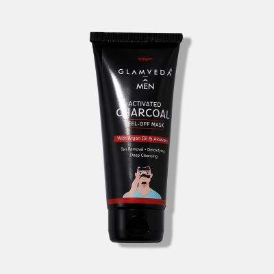 Glamveda: Men Activated Charcoal Peel Off Mask - 100ml