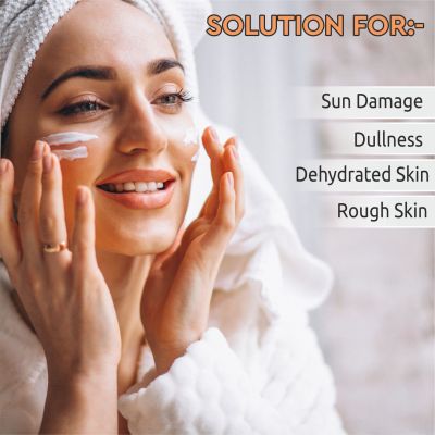 Glamveda: Blush Vitamin C & E Night Cream - 50g