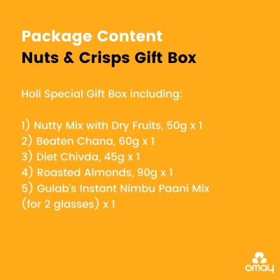 Omay Foods: Nuts & Crisps Gift Box