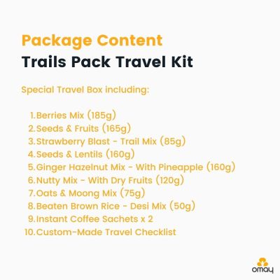 Omay Foods: TRAIL MIXES Snack Pack