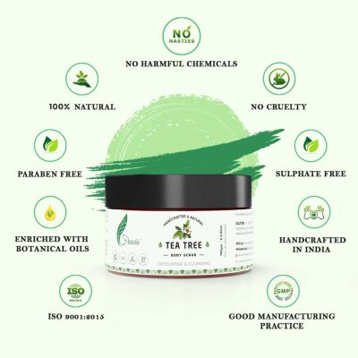 Frescia: Tea Tree Body Scrub, 100 ml