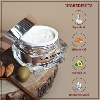Dr. Sheth's: Ultimate Brightening Youth Enhancer Cream - (50 gm)