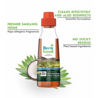 Born Good: Plant Based Disinfecting Floor Cleaner - 450ml Bottle