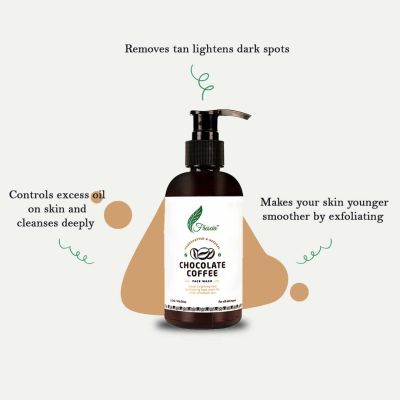Frescia: Chocolate Coffee Face Wash, 200 ml