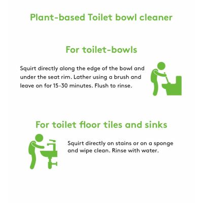 Born Good: Plant Based Toilet Bowl Cleaner - 500ml Bottle