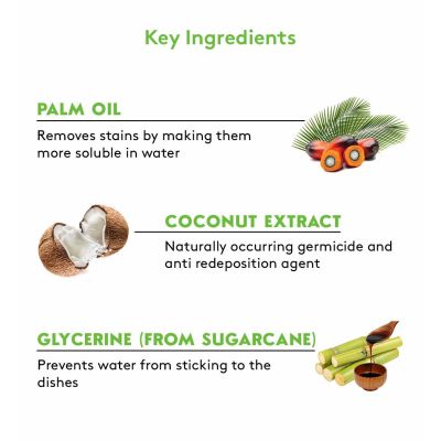 Born Good: Plant Based Dishwash Gel - 500ml Bottle