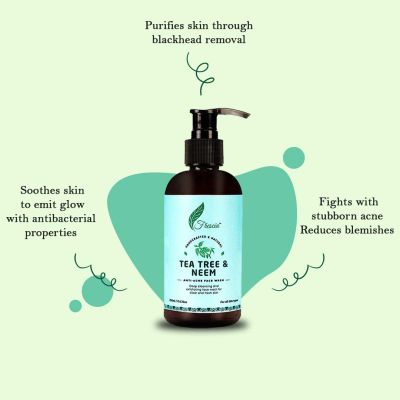 Frescia: Tea Tree Neem Anti Acne Face wash, 200 ml