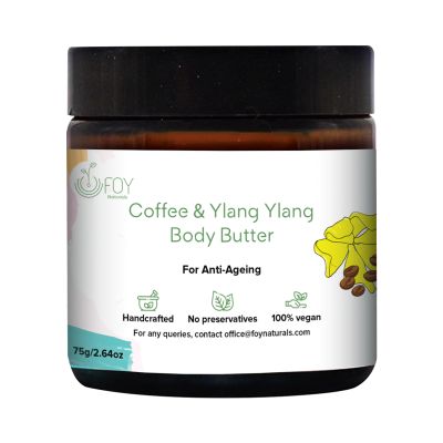 Foy Naturals: Coffee & Ylang Ylang Body Butter - 75gm