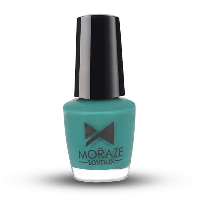 Moraze London: Blue Green Mini Nail Paint - 5ml