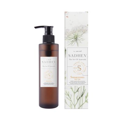 Sadhev: Ayurvedic Sunscreen SPF 30 - 200ml
