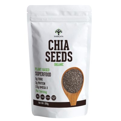 Vanalaya: Organic Chia Seeds - 250gm
