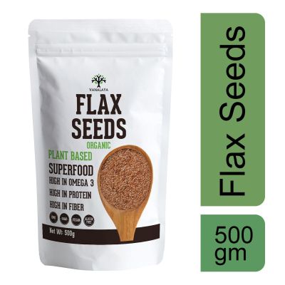 Vanalaya: Organic Flax Seeds - 500g