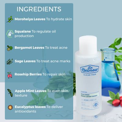 The Face Shop: Dr. Belmeur Clean Face Mild Lotion with Squalane - 145 ml