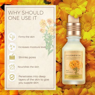 The Face Shop: Calendula Essential Moisture Serum - 40 ml (Unisex)