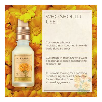 The Face Shop: Calendula Essential Moisture Serum - 40 ml (Unisex)