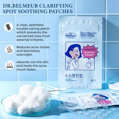 The Face Shop: Dr. Belmeur Clarifying Spot Soothing Patches - 80 Patches