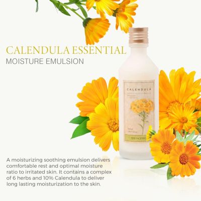 The Face Shop: Calendula Essential Moisture Emulsion - 150 ml (Unisex)