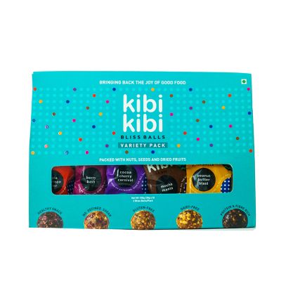 Kibi Kibi: Bliss Balls Variety Gift Box - Pack of 5 - 30 gm each