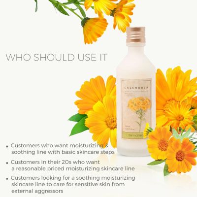 The Face Shop: Calendula Essential Moisture Emulsion - 150 ml (Unisex)