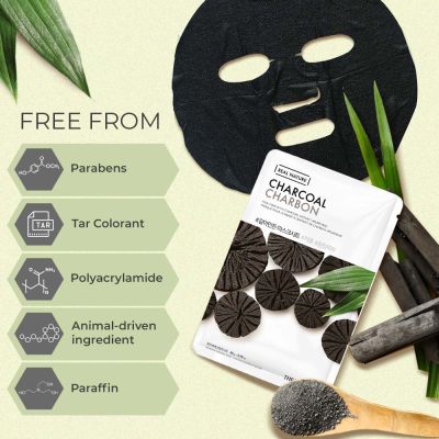 The Face Shop: Real Nature Charcoal Face Mask  20gm