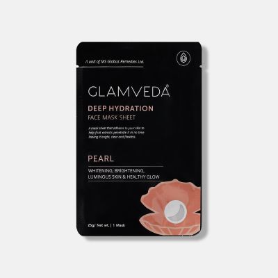 Glamveda: Pearl Fairness & Brightening Sheet Mask - 25g