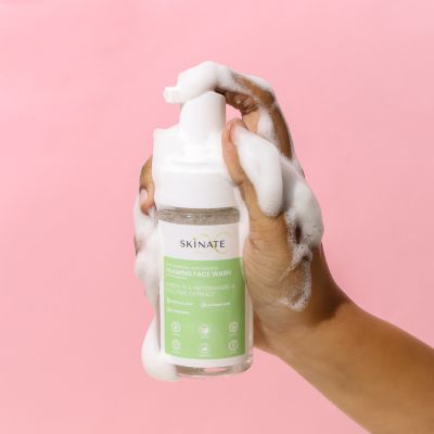 Skinate: Aha/Bha Foaming Facewash - 100ml