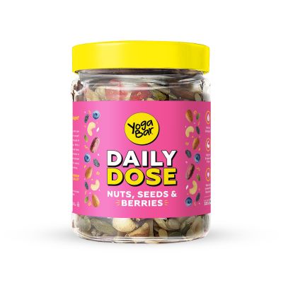 YogaBar: Super Healthy Dry Fruit Nuts, Seeds & Berries Organic Mix - 325gm
