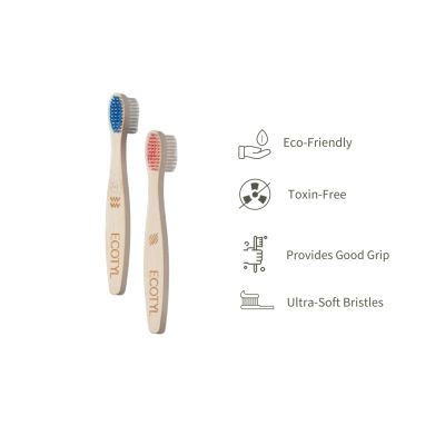 Ecotyl: Kids Tooth Brush - Set of 2