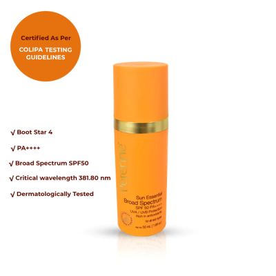 Perenne Cosmetics : Sweatproof Sun Essential Broad Spectrum SPF50 Gel Sunscreen - 50ml
