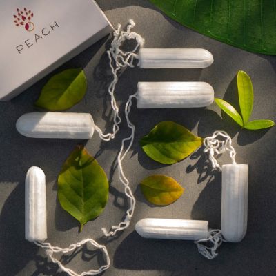 My Peach Store : Organic Cotton Tampons - Medium Flow