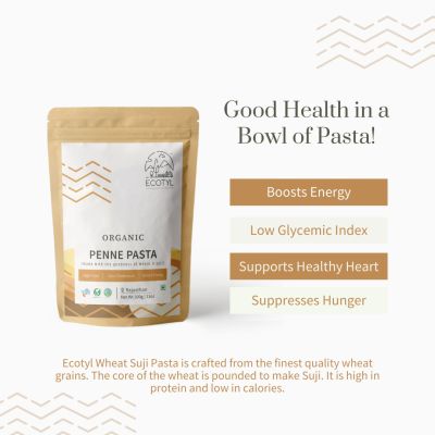 Ecotyl: Organic Pasta (Penne) - 300 gm