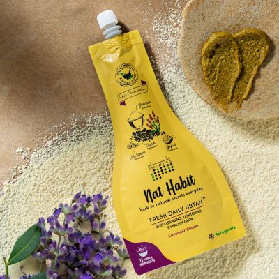 Nat Habit: Fresh Lavender Charm Ubtan - TwinPack