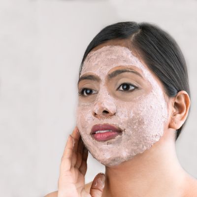 Nat Habit: Fresh Gulab Khus Ksheer Lepa Pore Refining & Tightening Ayurvedic Face Pack Mask - 40gm