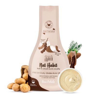 Nat Habit: Raw Potato UnderArm Ubtan - 40 gm