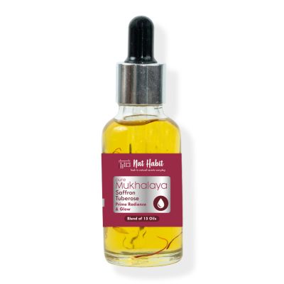 Nat Habit: Pure Saffron Tuberose Mukhalaya - 30ml