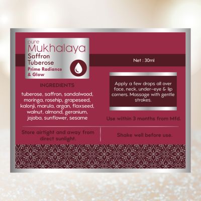 Nat Habit: Pure Saffron Tuberose Mukhalaya - 30ml