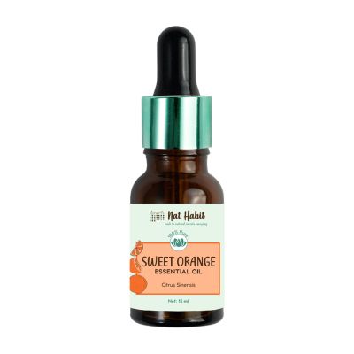 Nat Habit: Pure Sweet Orange Essential Oil - 15ml