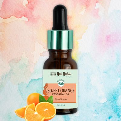 Nat Habit: Pure Sweet Orange Essential Oil - 15ml