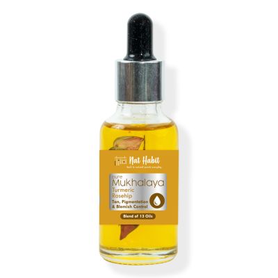 Nat Habit: Pure Turmeric Rosehip Mukhalaya - 30ml