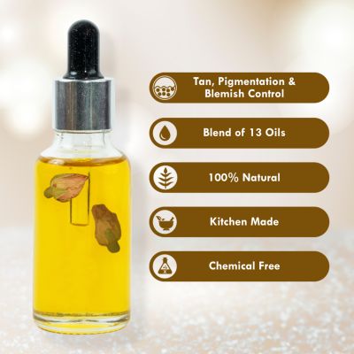 Nat Habit: Pure Turmeric Rosehip Mukhalaya - 30ml