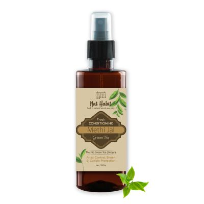 Nat Habit: Green Tea Conditioning Methi Jal - 200ml