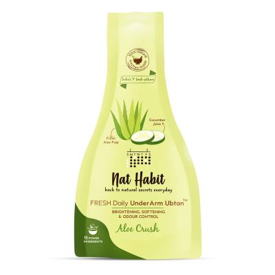 Nat Habit: Aloe Crush UnderArm Ubtan - Pack of 3
