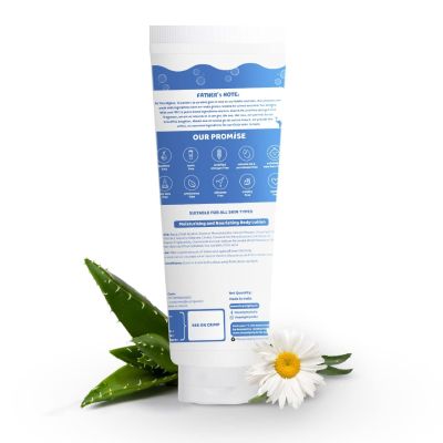 Tiny Mighty: Baby Lotion 200 ml, For Sensitive Skin, With Shea Butter, Chamomile And Aloevera, 100% Plant Based And Natural